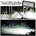 LED Light Bar 7In 2PCS LED Flood Light Pods Work Light Bar LED Pod Lights Spot Beam Driving Fog Lights Quad Row Cubes Lights for Jeep Off-road Truck Boat