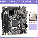 Wresetly H55 Motherboard LGA1156 DDR3 + I3 530 CPU Thermal Pad view 4