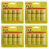 ALLMILL Fly Paper Ribbon, Fly Catcher Trap,Sticky Fly Ribbons, Fly Bait,Fly Trap, Super Value 16PCS