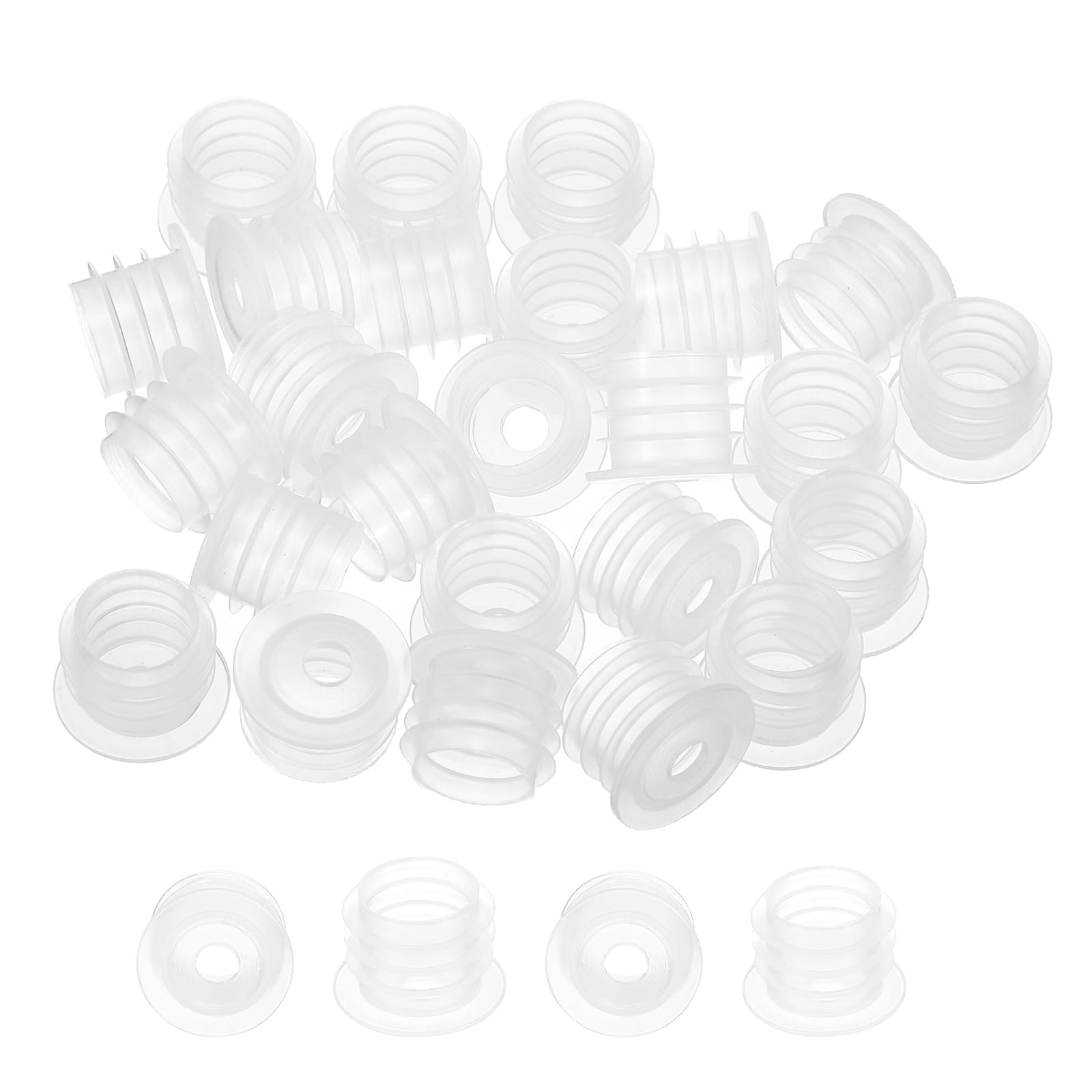 PATIKIL Bottle Adapter 0.51"/13mm, 25 Pcs Press in
