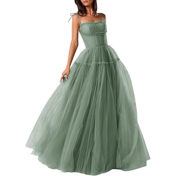 Amazon.com: menoqo Tulle Long Prom Dresses for Women Floor Length A-Line  Sweetheart Neck Off The Shoulder Ruched Formal Evening Party Gowns,US0  Dusty Rose. : Clothing, Shoes & Jewelry
