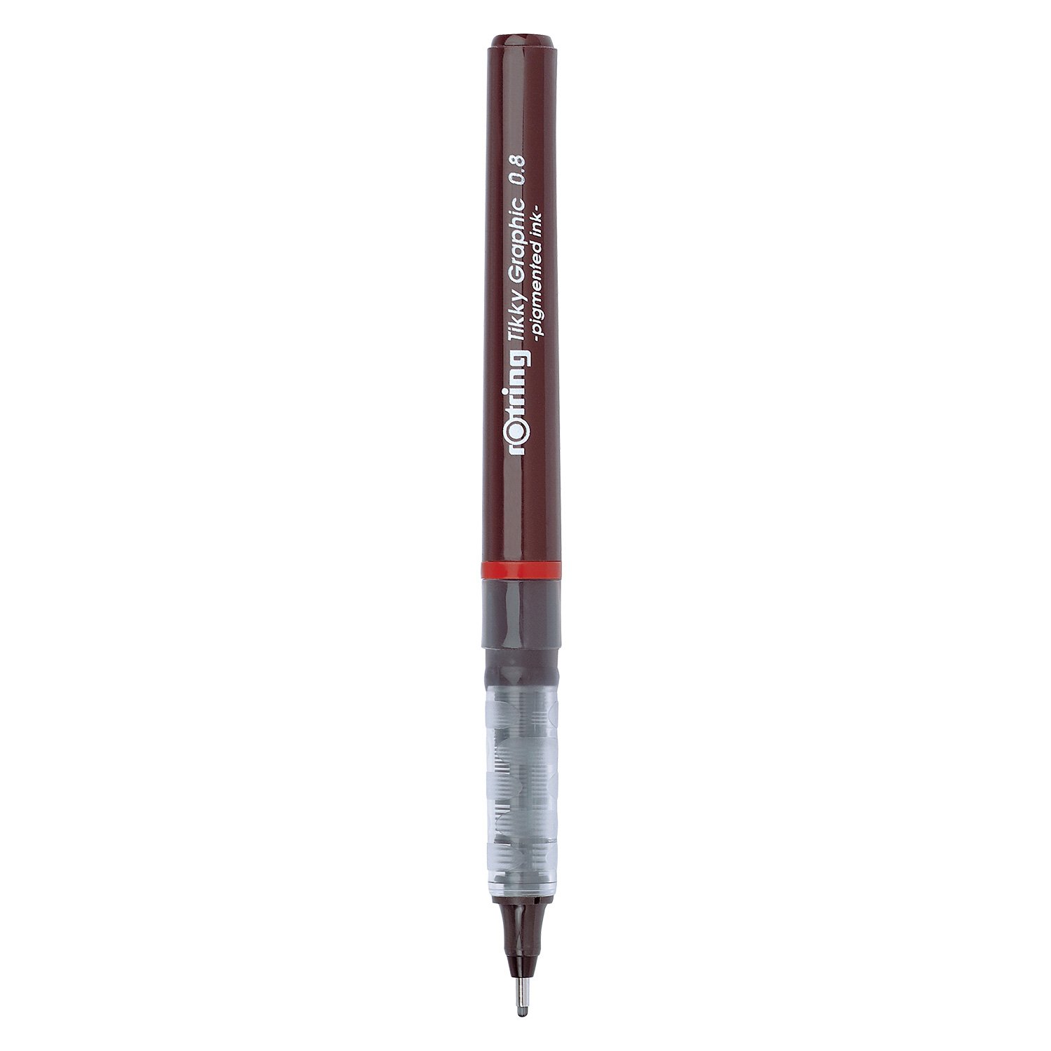 Rotring Tikky portamina codice colori 0,70 mm, corpo bordeaux