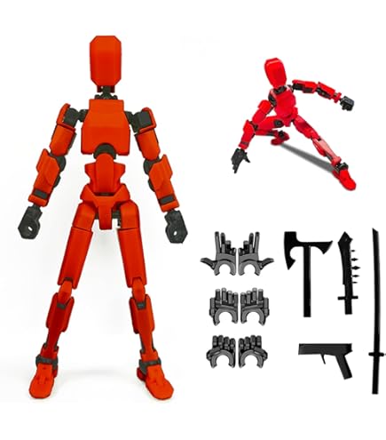 Amazon.com: MerryXD T13 Figura de acción 3D, muñeco terminado Nova