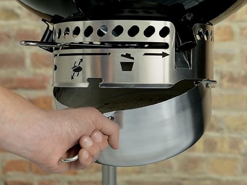 Weber Performer Deluxe Charcoal Grill and BBQ, 22-Inch, Touch-No