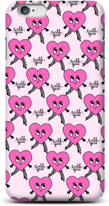 Amazon Co Jp ルイレイ Luilei Iphone 全機種対応 Galaxy Mdかわいいハートの楽しい表現ピンクのハードケース N 1132 Iphone 8 Color 並行輸入品 家電 カメラ