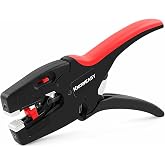 Knoweasy Wire Stripper and Cutter, 32-7 AWG, Heavy Duty, Electrical Repair | Key specs: 32-7 AWG; Heavy duty construction; Electrical and automotive wiring; Designed for accurate product selection
