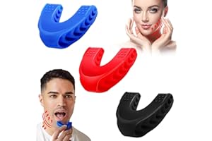 RAVIAD Jaw Exerciser, 3 PCS Jawline Shaper, Jawline Exerciser for Men & Women, Jaw Trainer, Tighten and Strengthen, Target Your Chin & Cheekbones, Facial Exerciser for Beginner Intermediate Advanced