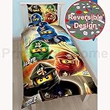 Lego Ninjago Quadrant Single Panel Duvet Set (LG6QUDDS001)