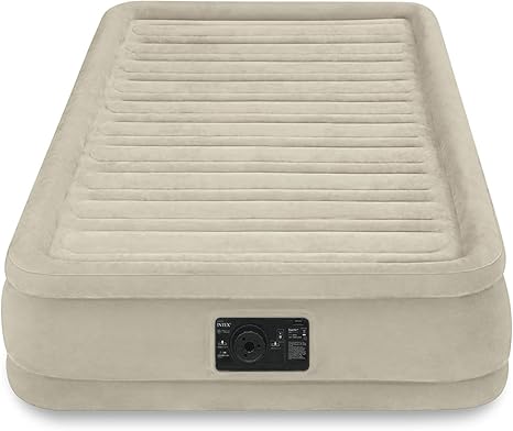 Amazon Intex インテックス エアーベッド コンフォートプラッシュ ミッドライズ シングルサイズ Ja 電動式 高さ33cm ほっとする薬用発泡入浴剤付き 高反発マットレス 折りたたみマットレス オンライン通販