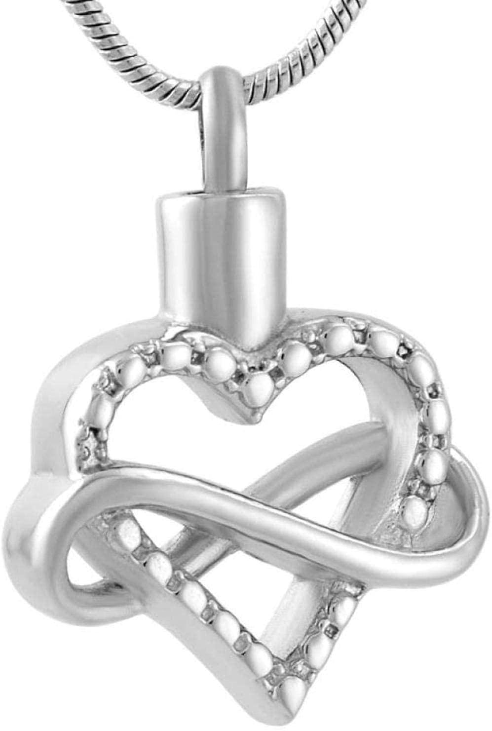 Cremation Jewelry Urn Novelty Necklace and Pendant Ashtray Inlaid with