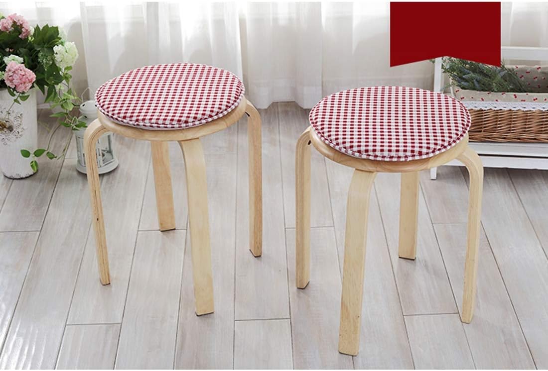 Huaide 1pc Bar Stool Cover Round Stool Cover 13 Inch Round Seat Cover Pad Strap Secured Nonslip Seat Cushion Round Blue Home Dcor Home Kitchen Ferreira Reinigungench
