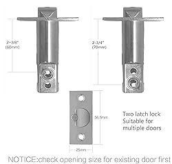 Spotact Mechanical Keyless Door Lock 6 Code Latch