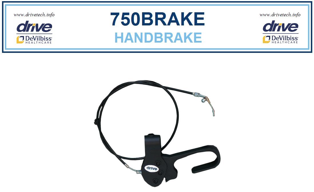 Complete Medical Brake for Rollators, 1.5 Pound Health