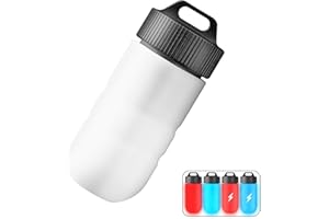 Genwiss Dive Light, Marker Lights for Scuba Diving, Flashlight With Button Batteries, Mini Waterproof Tank Light for 100M, Portable for Snorkeling and Water Sports