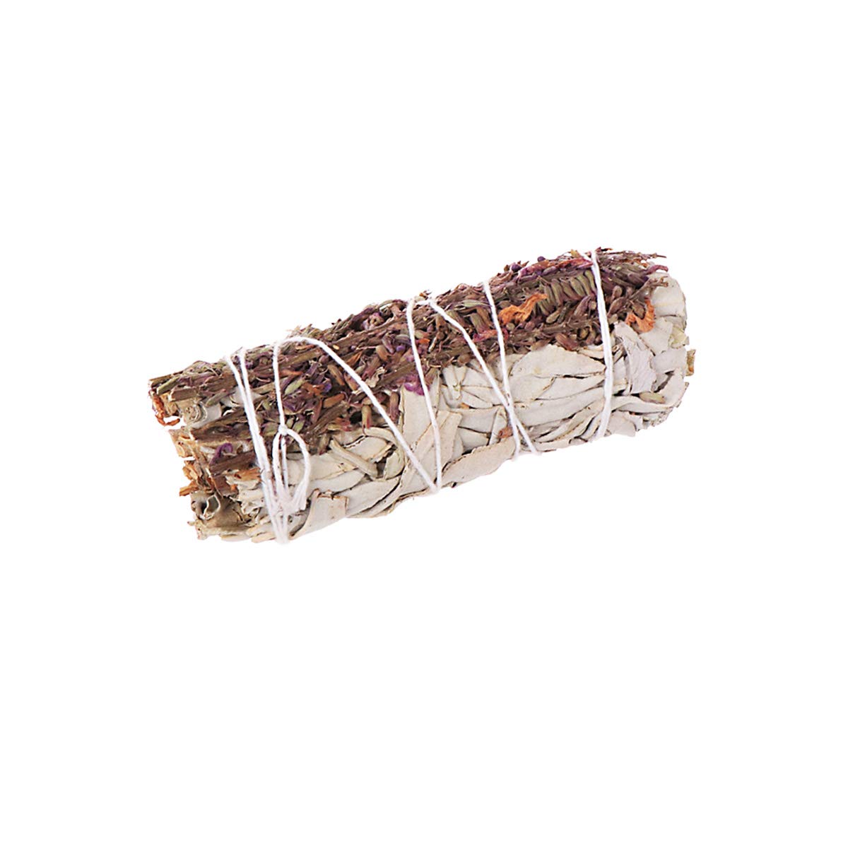 NKlaus 1x White Sage + Lavender 10cm 4" Smudge Sticks Smoking Bundle 30g 6728