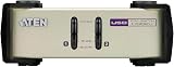 AS ONE Aten CS82U 2-Port PS2 USB KVM Switch Metal Desktop w/ Cables view 5