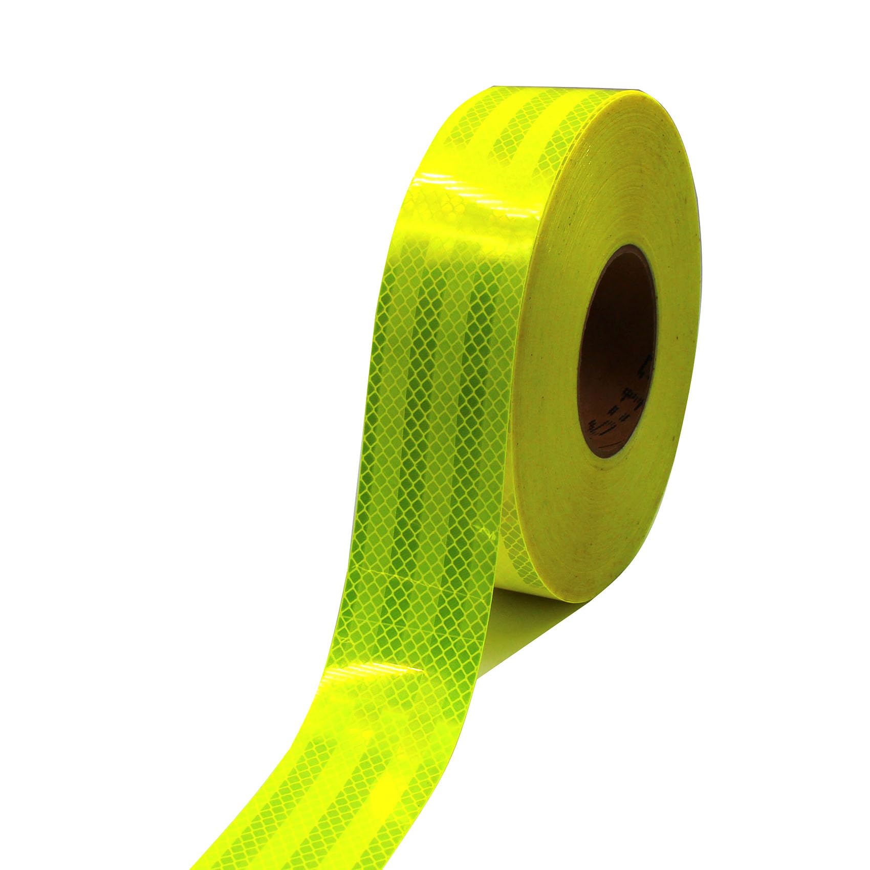 Finest Folia 3M Diamond Grade 983 Scotchlite Contour Marking 50mm Reflective Film Reflective Tape (Neon Yellow, 50 Meters)