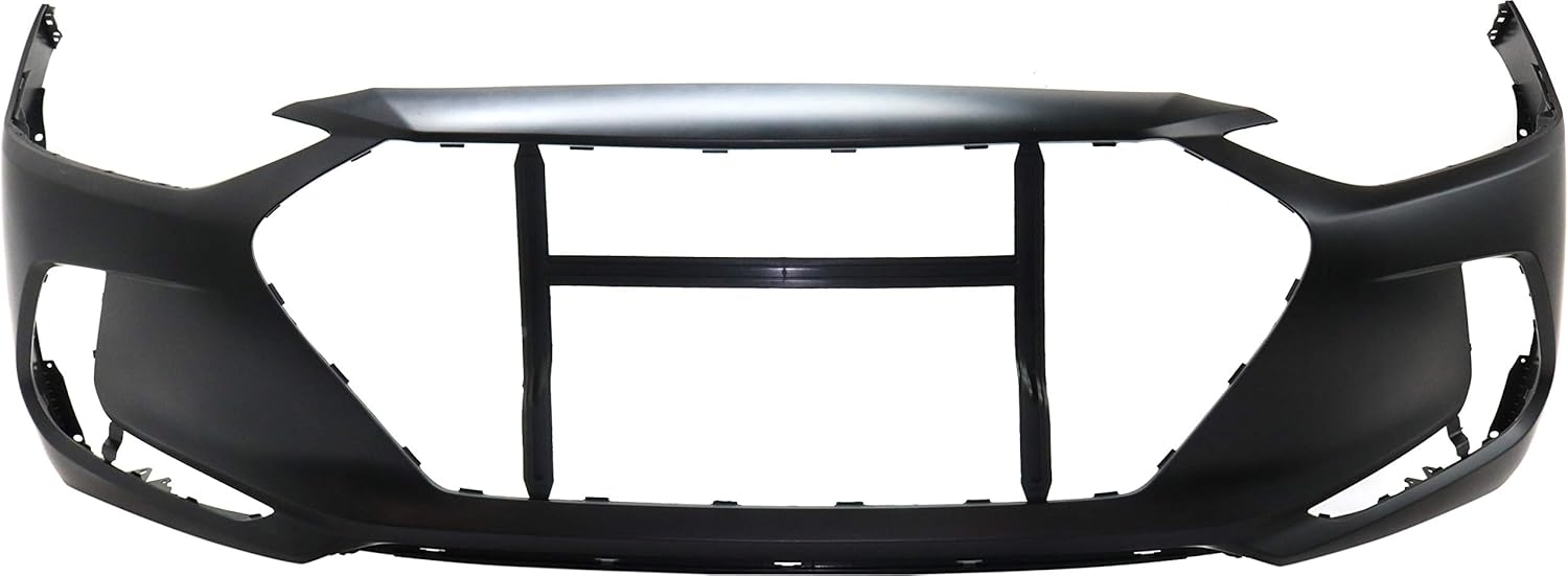 Front Bumper Cover Compatible with Hyundai Elantra 2017