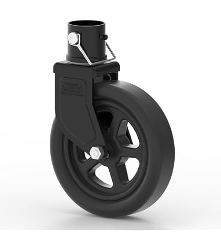 Wheel Dock For Trailer HOXWELL Rubber Tongue Jack, Suit For 6" Castor ...