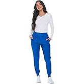 Monarch Uniforms Womens Jogger Scrub Pants Max Stretch Scrub Joggers for Women