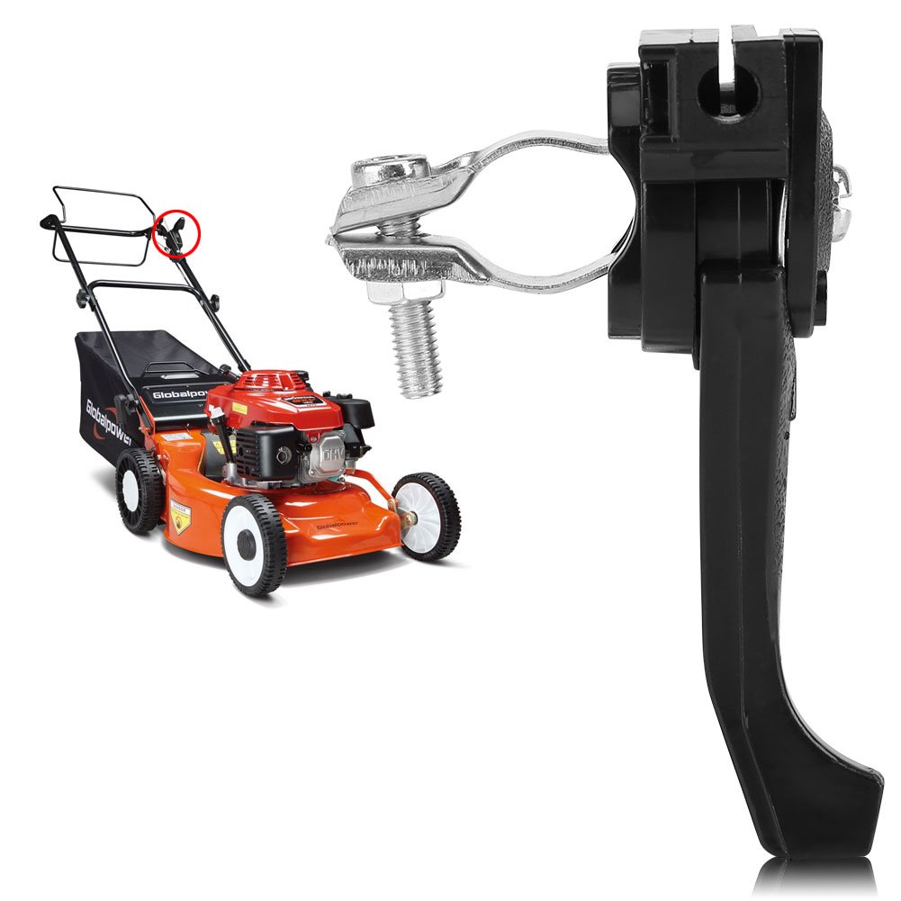 Zerodis Universal Lawn Mower Throttle Lever Fit for 23~27mm Handlebar Garden Agriculture Supply