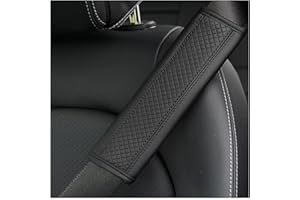 2PCS Car Seat Belt Cover, Soft Shoulder Strap Covers Harness Pads, Safety Leather Seatbelt Comfort Driving Cushion Protect Yo