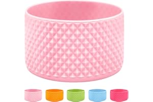 GLINK Bottle Tumbler Boot, Compatible with Hydro Flask, Stanley and Others, Silicone Water Bottle, Anti-Slip Flex Boot with Diamond Texture, Bottom Sleeve Cover 12-40 oz