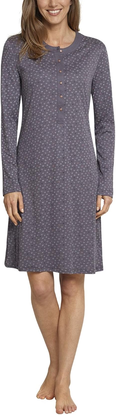 Hanes Damen Wear Around Nachthemd - Langes Baumwoll-T-Shirt-Kleid, Bequem Zum Schlafen & Lounge, Einheitsgröße Bis 3X