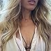 Fancymix Chic Y Lariat Style Chain Jewelry Rhinestone Necklaces for Women and Girls 606Y