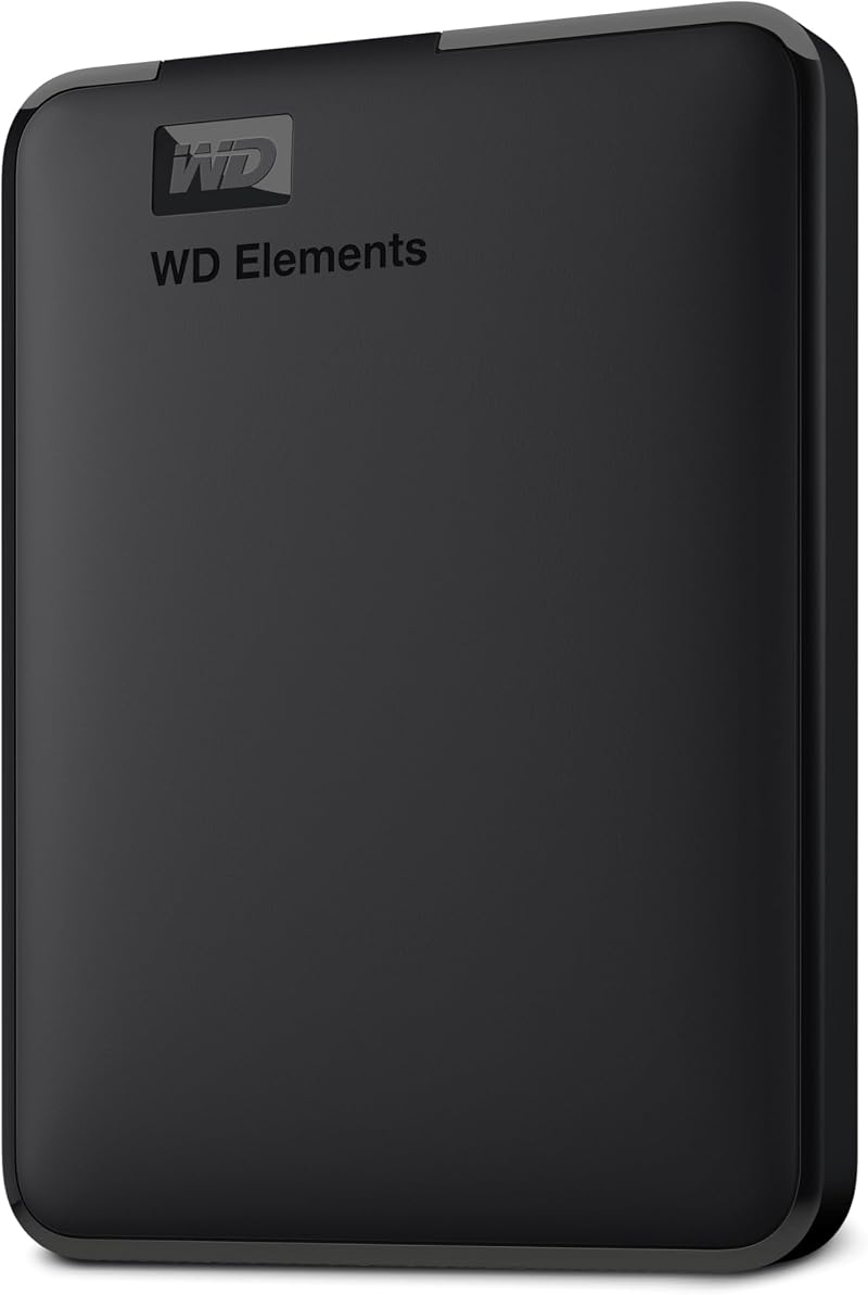 WD 1TB Elements Portable External Hard Drive USB 3.0 Black