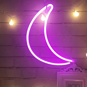 decoracion para pared con luz led de neon con forma de corazon ideal para navidad cumpleanos recamara de ninos sala y decoracion de boda