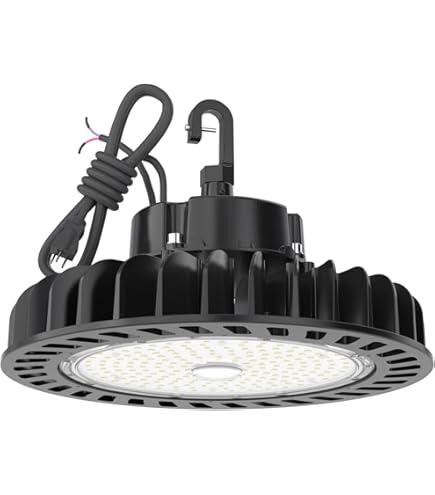 8 Pack LED High Bay Light UFO 400W Shop Commercial Industrial Warehouse Light