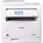 Canon imageCLASS MF287dw - Monochrome, Duplex, Wireless Laser Printer, All-in-One Print, Copy, Scan, Fax, Auto Document Feeder, 1 Year Limited Warranty, 35 PPM, White