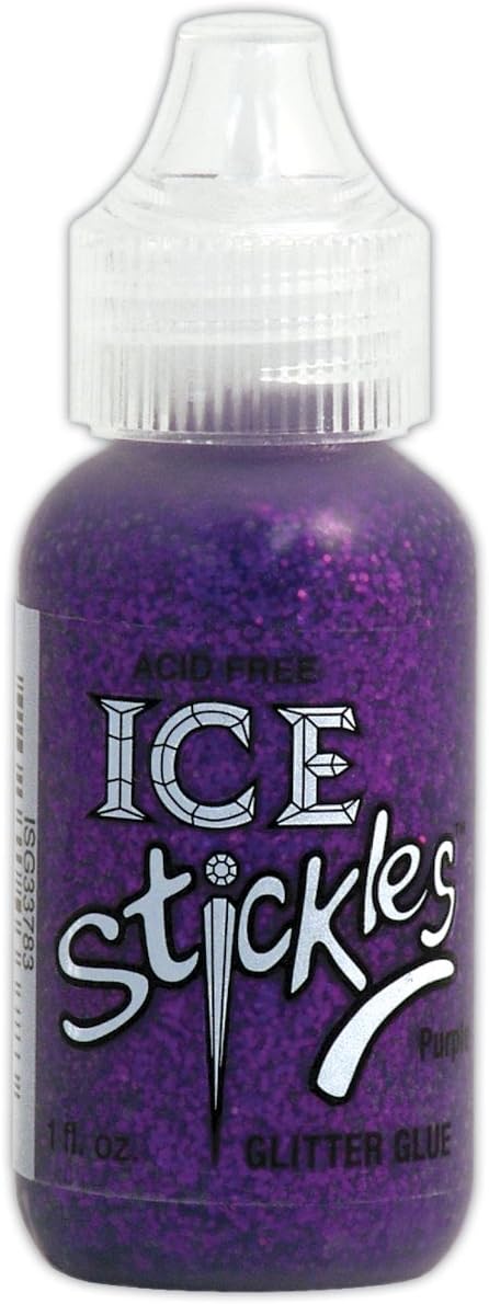 Ice Stickles Ranger Industries Glitter Glues, Purple
