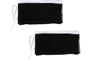 2pcs Ping Pong Nets, 70.87x5.91in Table Tennis Replacement Net for Both Indoor and Outdoor School Gym Table Tennis Nets Repla