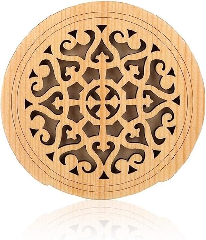 Amazon ギターサウンド ホールカバー 弱音ミュート 消音 ブロックプロテクター フィードバック防止 ウッド スポンジ 41 アコースティックギター 対応 7タイプ 2 アコースティックギターパーツ 楽器