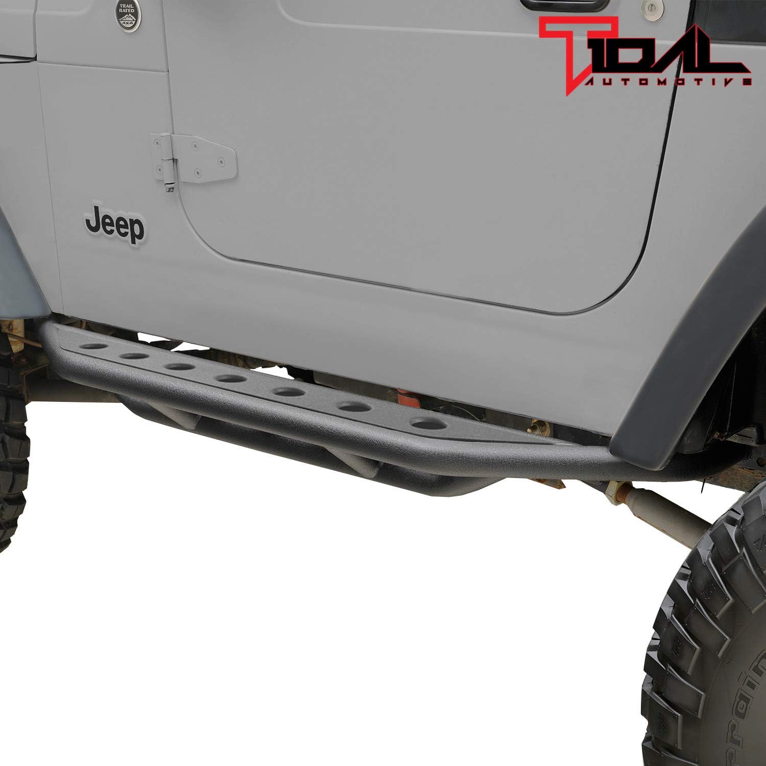Tidal Nerf Bars Side Step Armor Rock Guard Tubular for 8706 Jeep