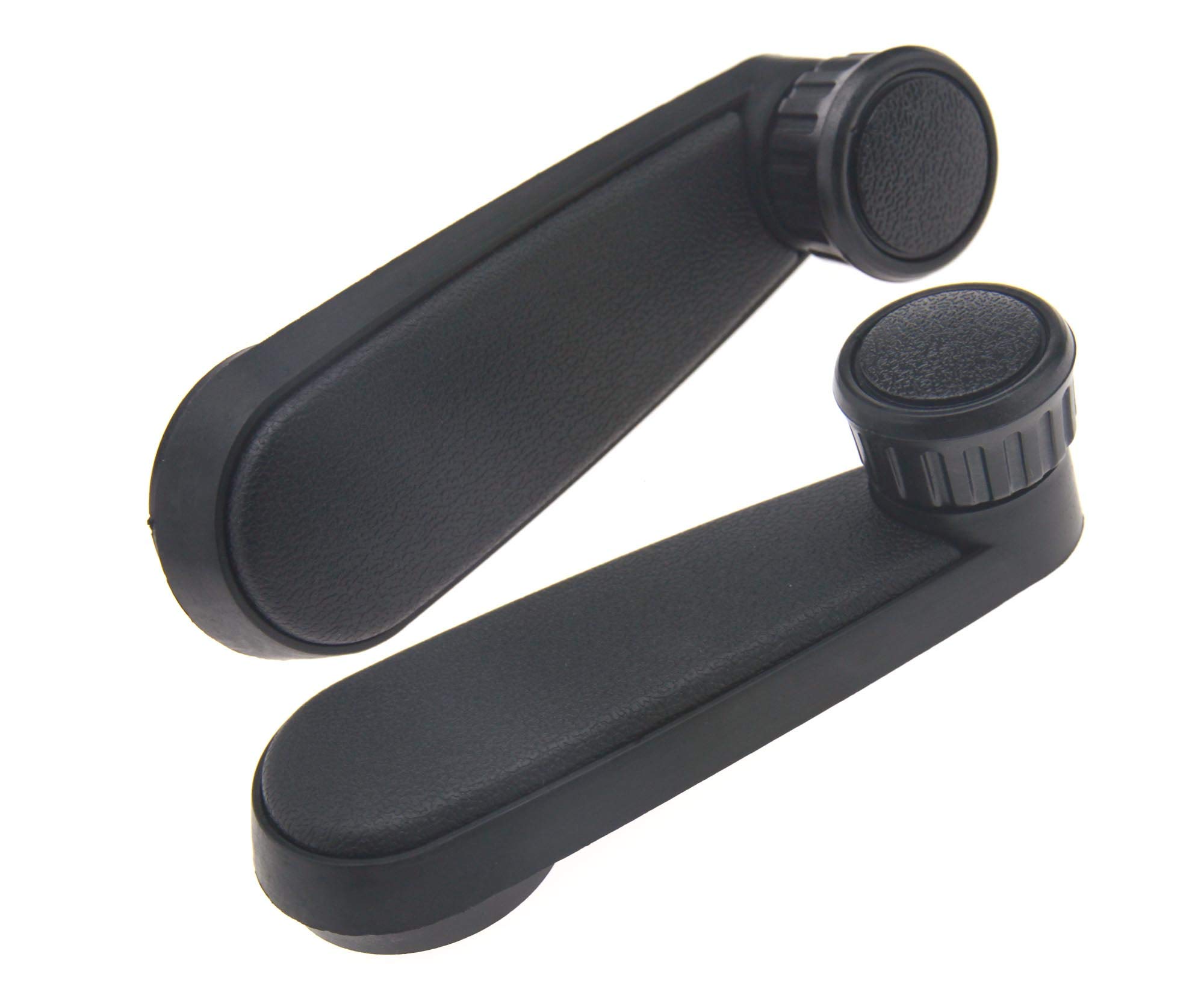 2X Car Window Winder Crank Handle Black OEM 191837581
