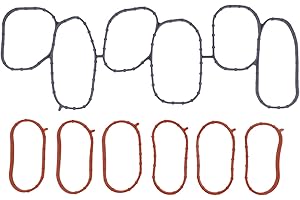 DriveFix Intake Inlet Manifold Gasket Seal Upper and Lower for Hyundai Azera 3.3 2015-17, Palisade 2020-25, Santa Fe 2015-18,