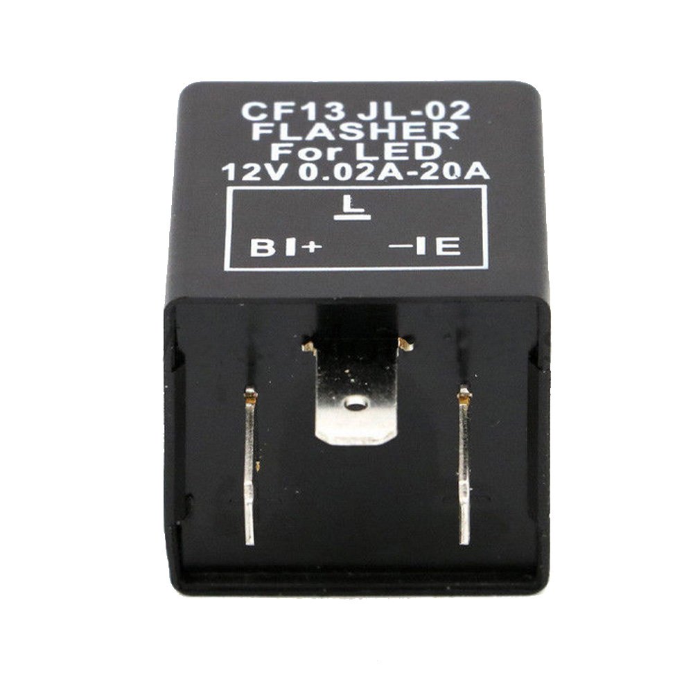 Mintice MRCF13 3 Pin CF13 Electronic Car Vehicle Motorcycle Flasher Relay to fix LED light Hyper Flash Blink