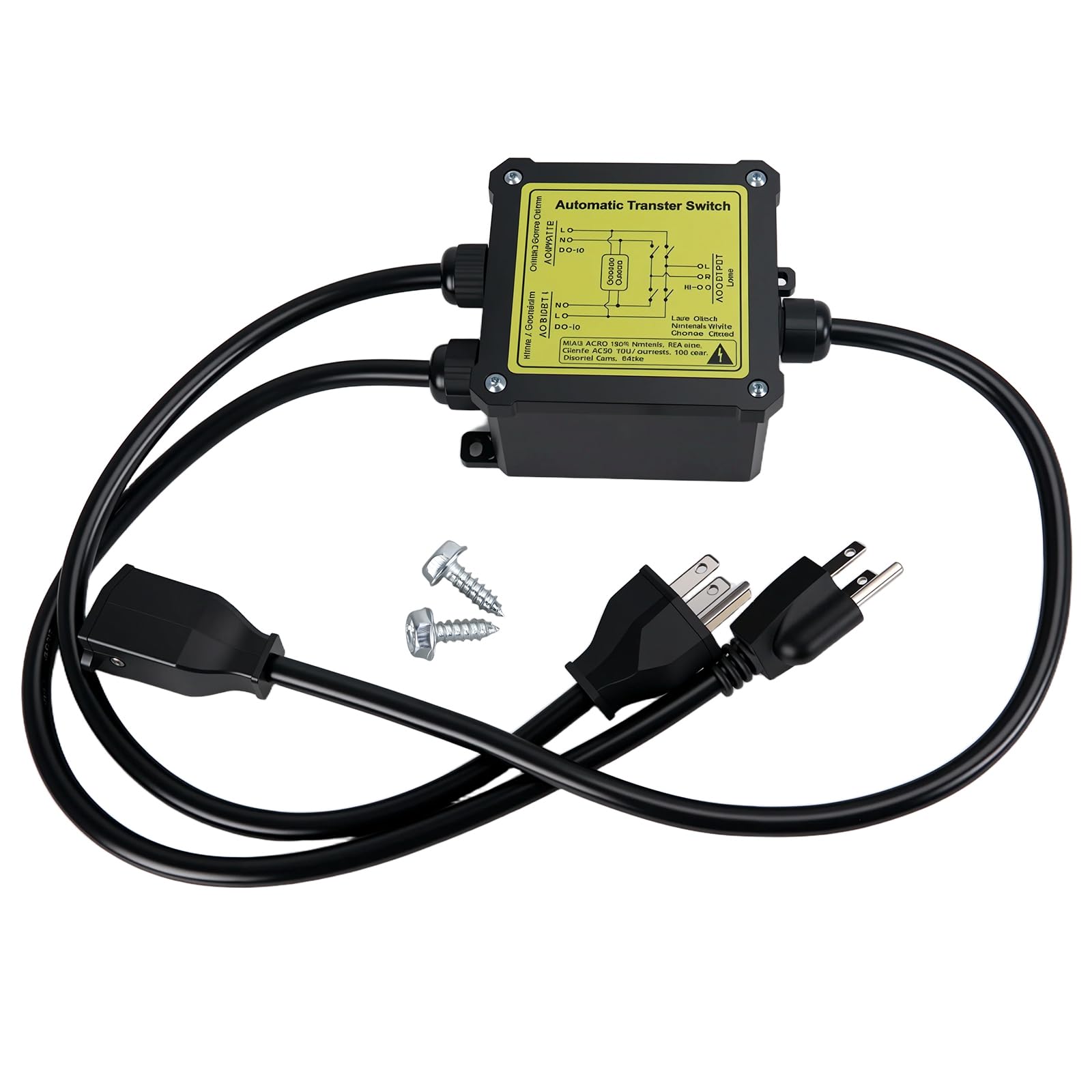 Photo 1 of AC120V 15A ATS Generator Automatic Transfer Switch (NEMA 5-15P/R)