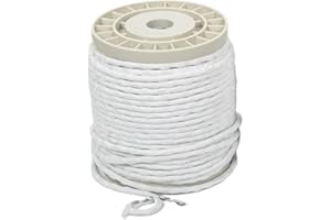 Curtain Weights Tape, 5.5 Yard Heavy Lead Curtain Wire, Alloy Drapery Weights Rope, Sturdy Lead Wire, Weight for Outdoor and 