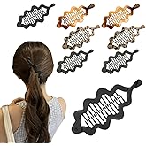 8 Piece Set,Banana Clips for Women, Acrylic Hair Claw Clips, 4 Colors, 5.5in, Seamless Design for All Hair Types,Fine Hair | Non-Slip for Secure, Comfortable All-Day Wear | Ideal Gifts for Women
