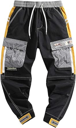 cargo trousers with cuffed ankles