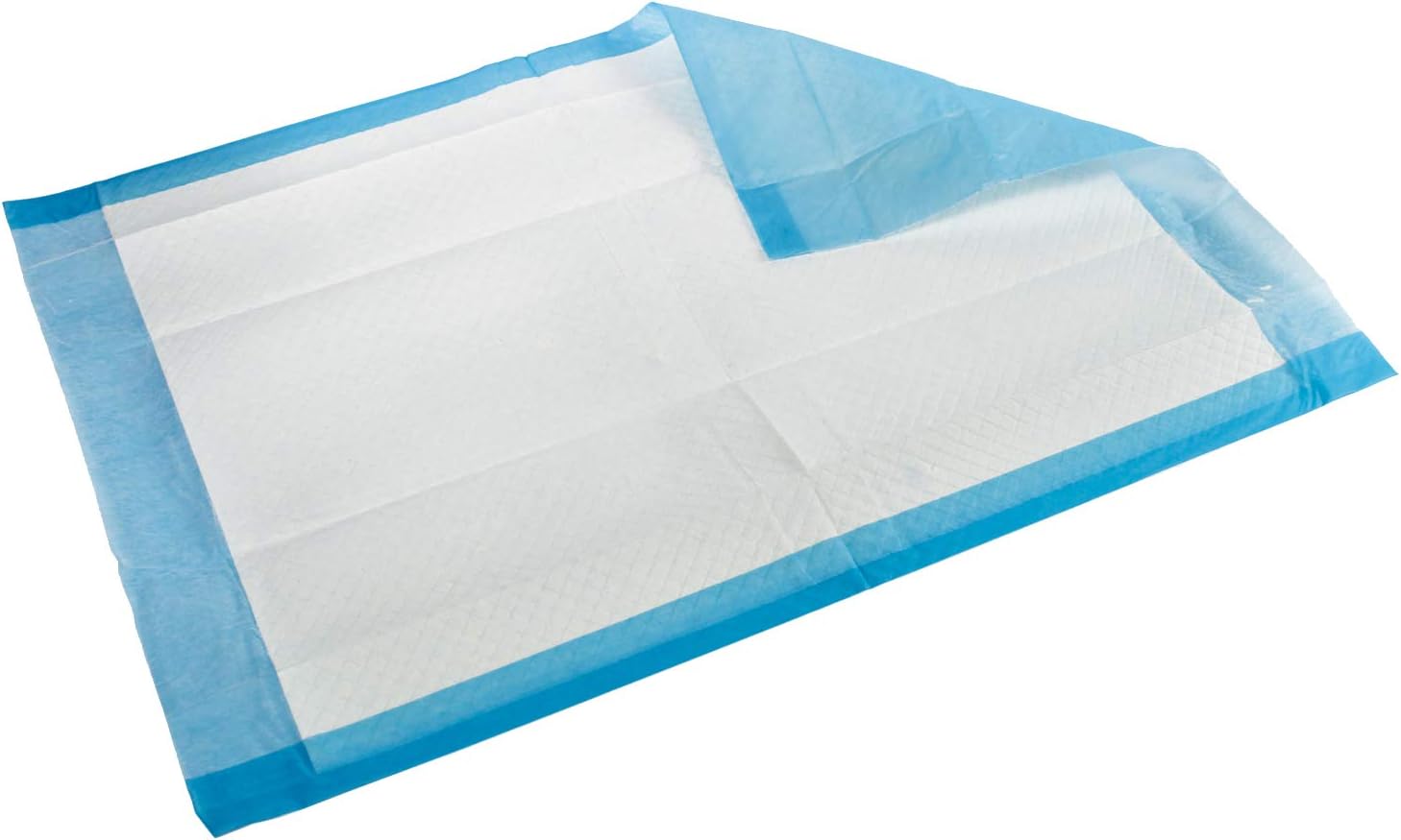 Medpride Disposable Underpads 17'' x 24'' (100-Count) Incontinence Pads, Bed Covers, Puppy Training | Thick, Super Absorbent Protection for Kids, Adults, Elderly | Liquid, Urine, Accidents: Health & Personal Care