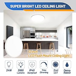 Allsmartlife LED Flush Mount Ceiling Light