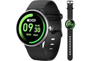 JOYELE Smart Watch for Kids Boy Girl, Kids Watch Waterproof with 19 Sport Modes, Pedometer, Sleep Monitor, Kids Watch for Girls Boys 6-16 Birthday Gifts Toy Gift (Black)