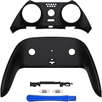 eXtremeRate Top Bottom Decorative Trim Shell Compatible with ps5 Edge Controller DIY Replacement Front Back Clip Shell, Custo