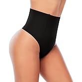 Womens Thong Shapewear Mid to High Waisted Shaper Thong WN0017