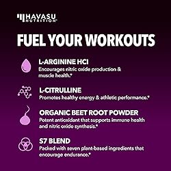 L-Arginine Powder - Nitric Oxide Supplement for Men